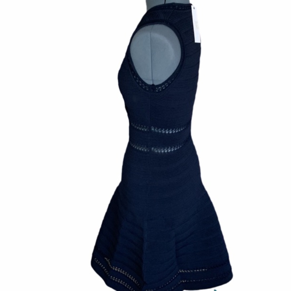 Cupcakes and Cashmere Cutout Navy Dress - Picture 5 of 9